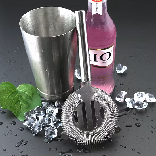 Stainless Steel Ice Filter Cocktail Kingdom Hawthorne Strainer